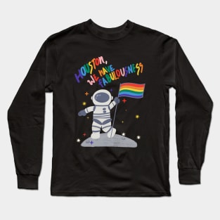 Gay Astronaut Long Sleeve T-Shirt